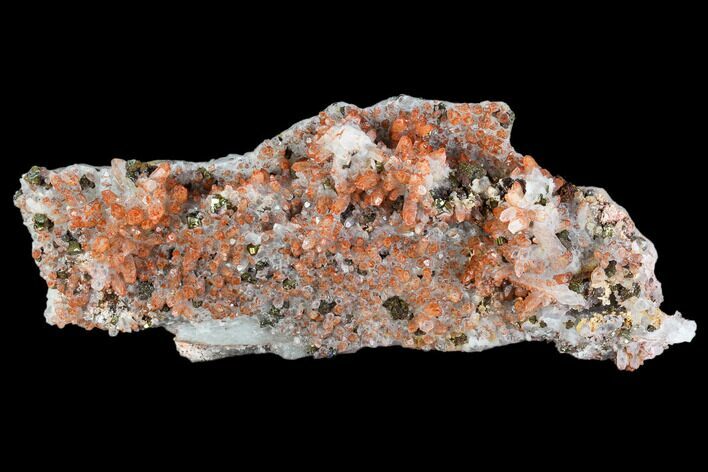 Hematite Encrusted Quartz with Pyrite - China #112392